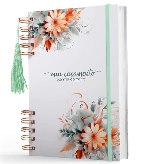 Planner de organização para casamento, desde lista de convidados até fornecedores e pagamentos.