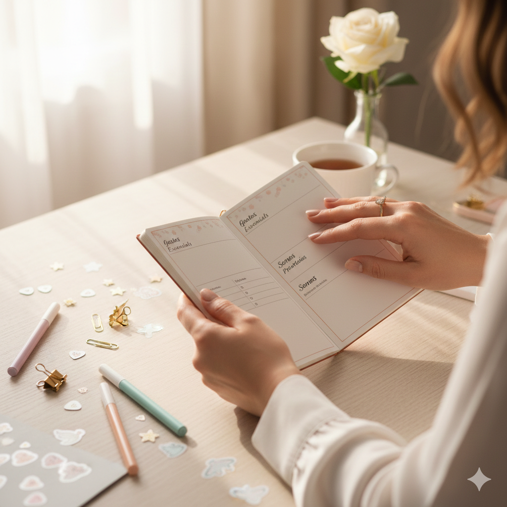 Ter tempo e ferramentas úteis para planejar da melhor maneira possível